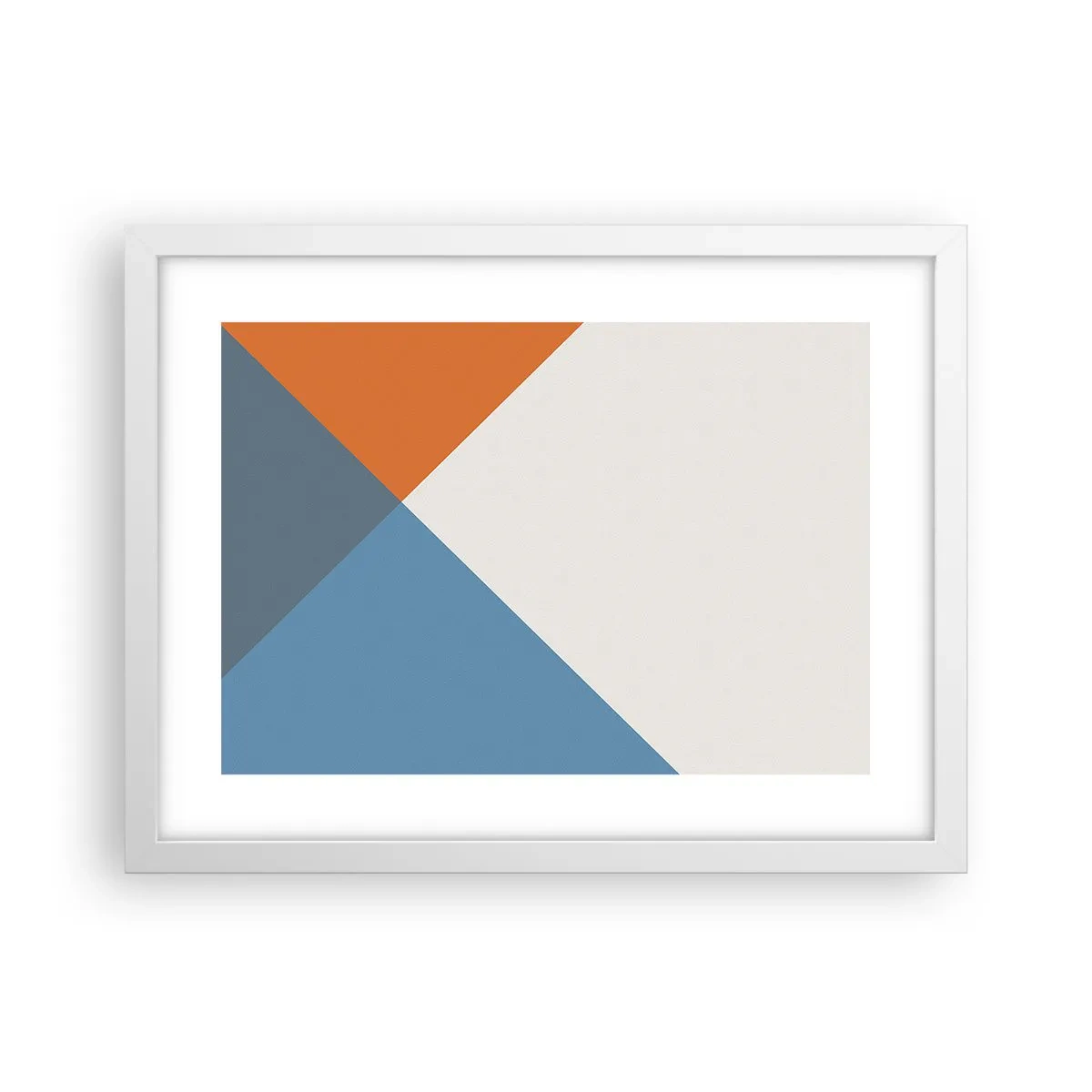 Pôster em moldura branca - Em termos de... - 40x30 cm