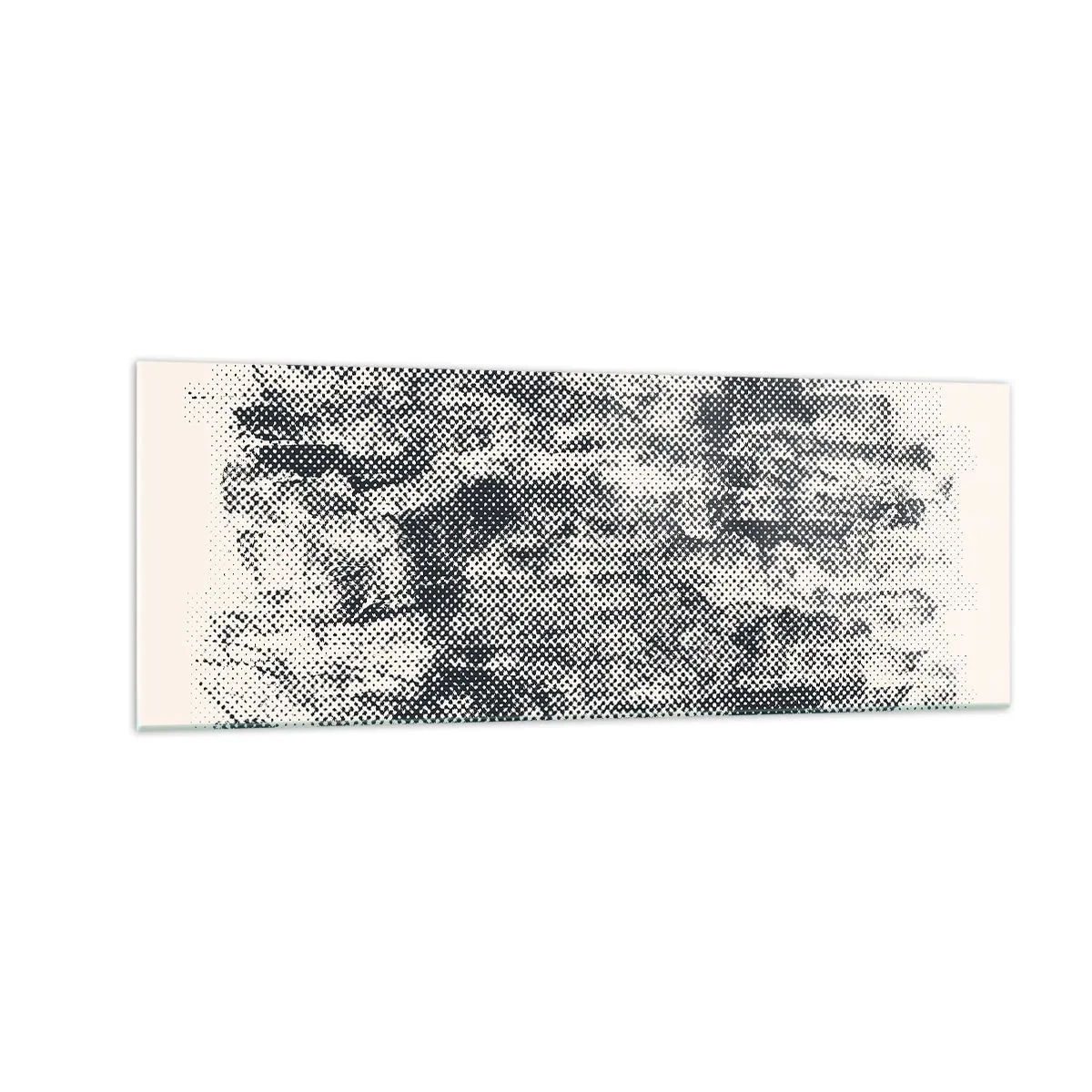 Quadro em vidro - Composição nebulosa - 140x50 cm