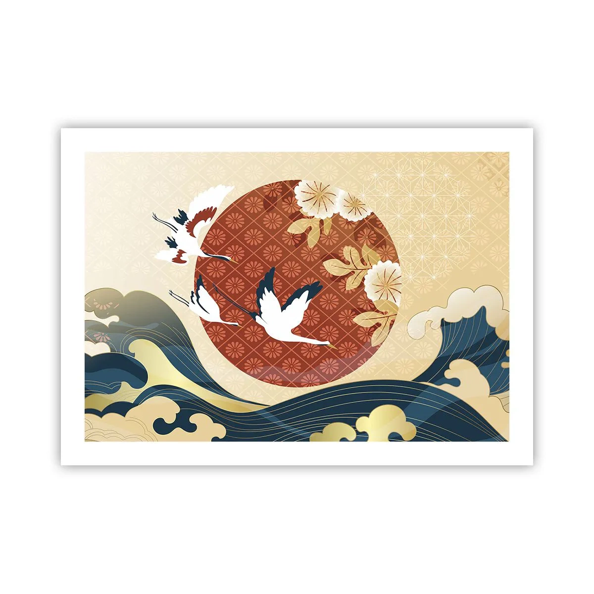 Pôster - Conto de fadas japonês - 70x50 cm