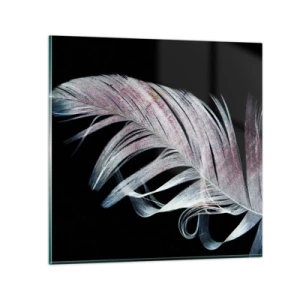 Quadro em vidro - Pense no toque - 70x70 cm