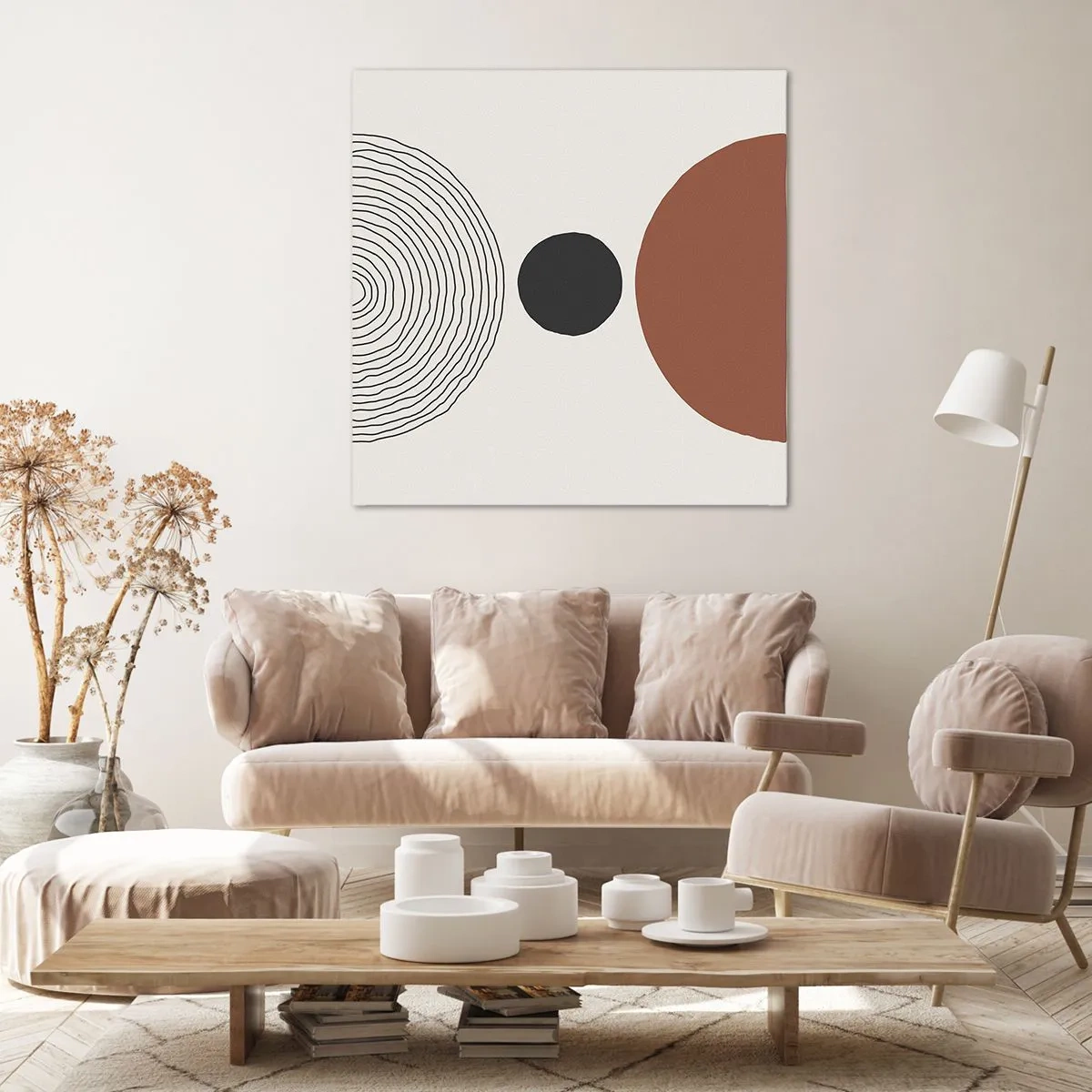 Quadro em tela - Em destaque - 70x70 cm