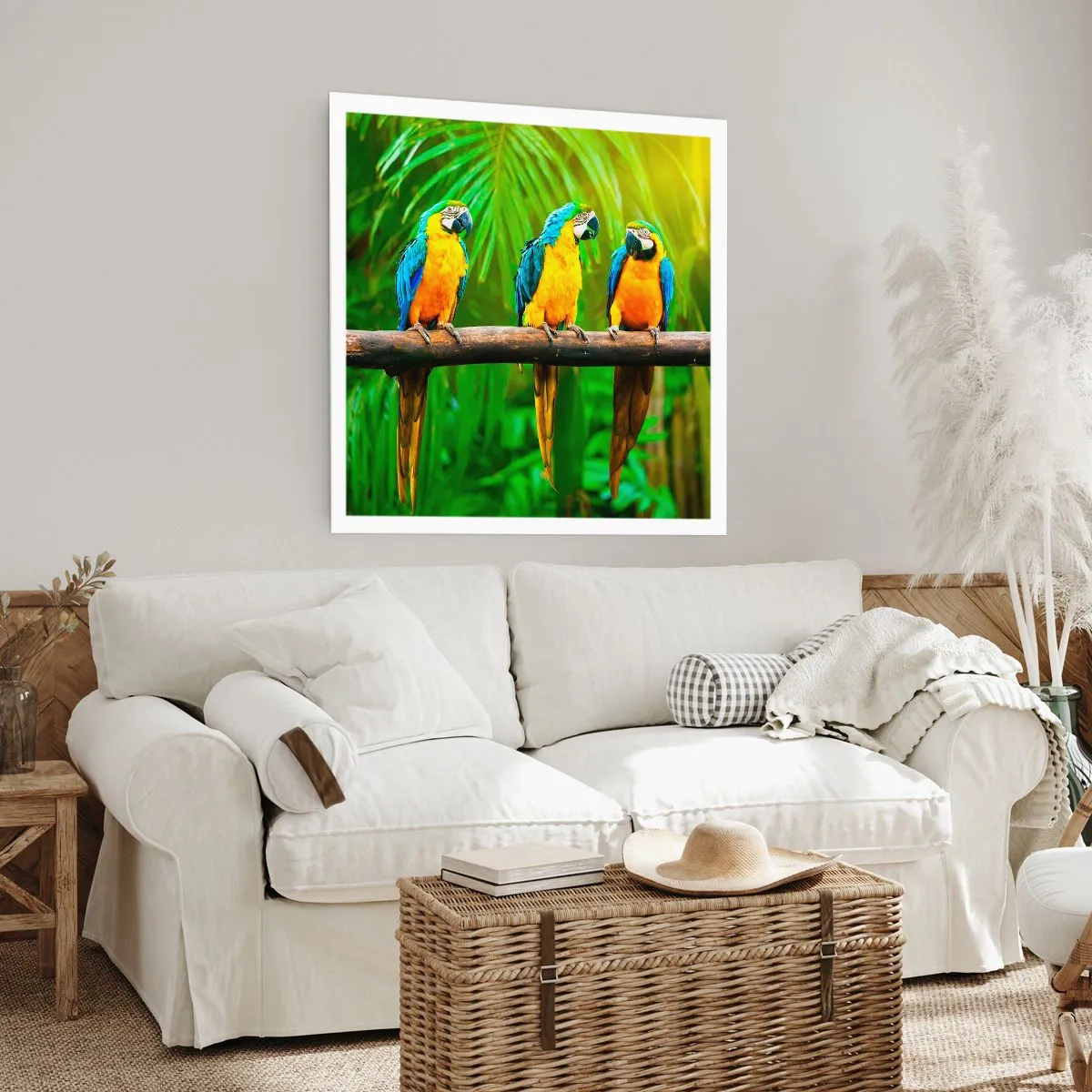 Pôster - E ouviste dizer que ela...? - 40x40 cm
