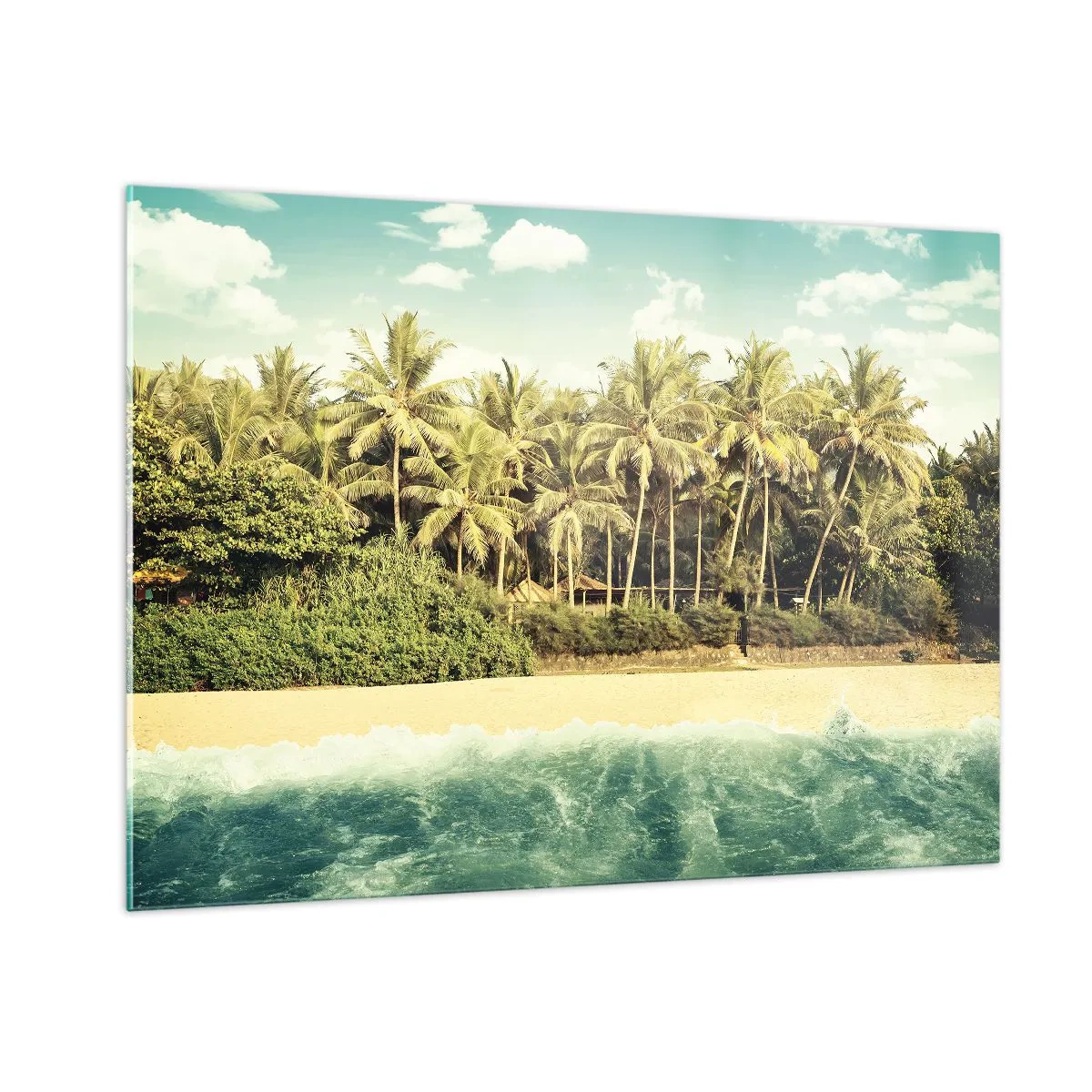 Quadro em vidro - Ou talvez aqui? - 100x70 cm