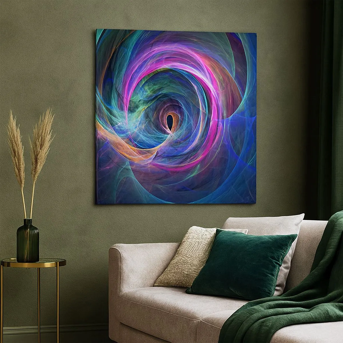 Quadro em tela - Para onde quer me levar? - 30x30 cm