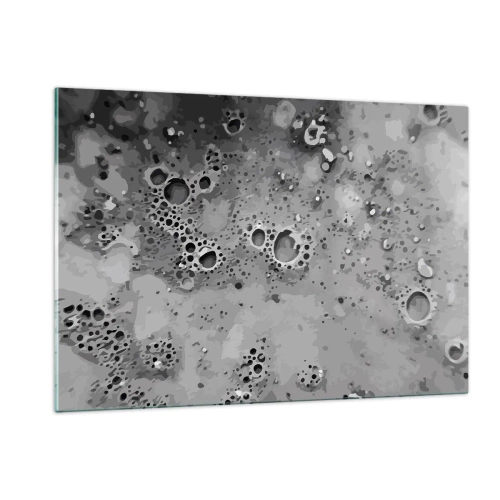 Quadro em vidro - Como uma paisagem lunar - 120x80 cm