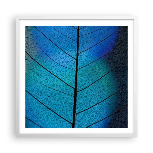 Pôster em moldura branca - Construção complexa - 60x60 cm