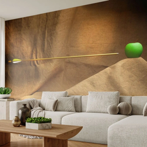 Papel de Parede Premium Canvas - Invocando o espírito de Wilhelm Tell - Gráficos, Abstração, Flecha de tiro com arco - 100x70 cm