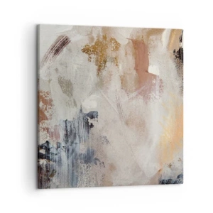 Quadro em tela - Abstração enevoada - 50x50 cm