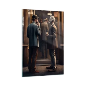 Quadro em vidro - Boa hora do dia - 70x100 cm