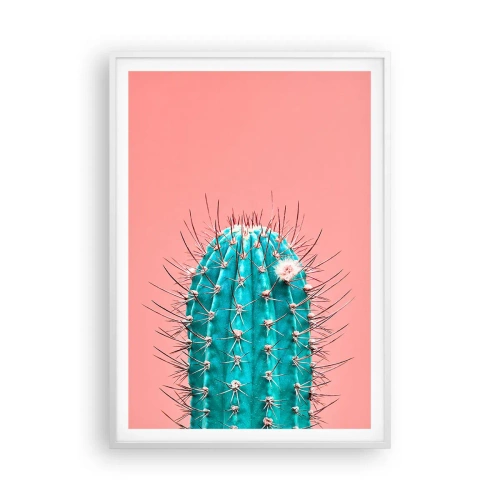 Pôster em moldura branca - Apenas olhe - 70x100 cm