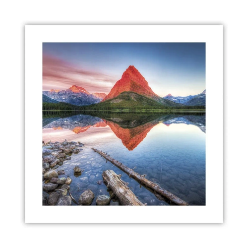 Pôster - Calor e frio - 40x40 cm