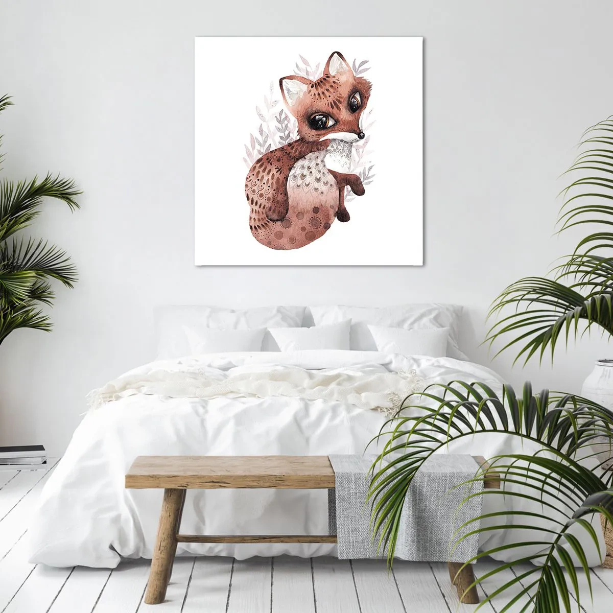 Quadro em tela - Como não amar - 70x70 cm