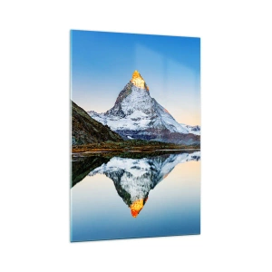 Quadro em vidro - Dois mundos - 70x100 cm