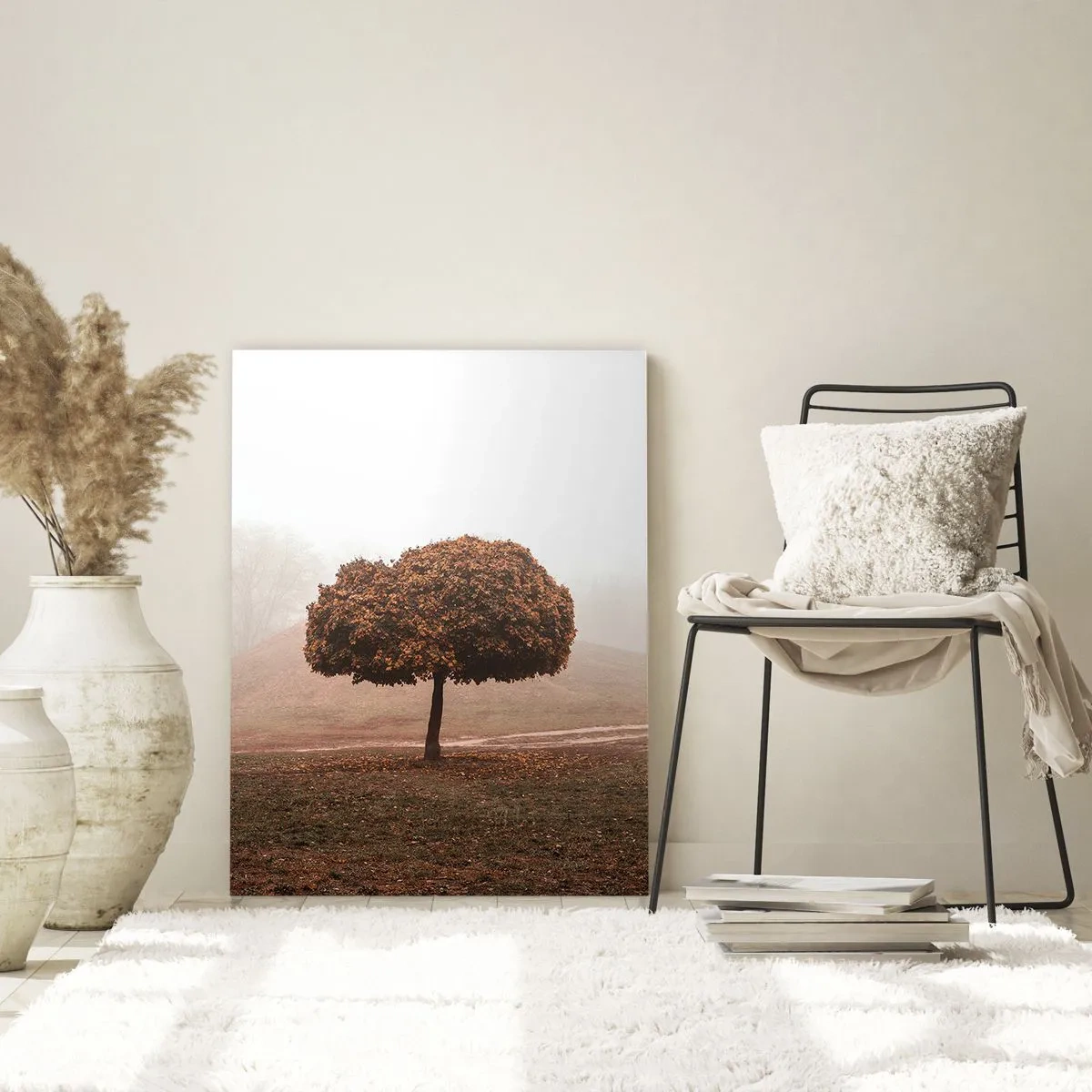 Quadro em vidro - Depois de um verão agitado - 70x100 cm