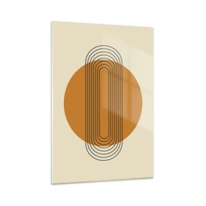 Quadro em vidro - O plano perfeito - 50x70 cm
