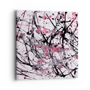 Quadro em tela - A natureza fugaz da vida - 40x40 cm