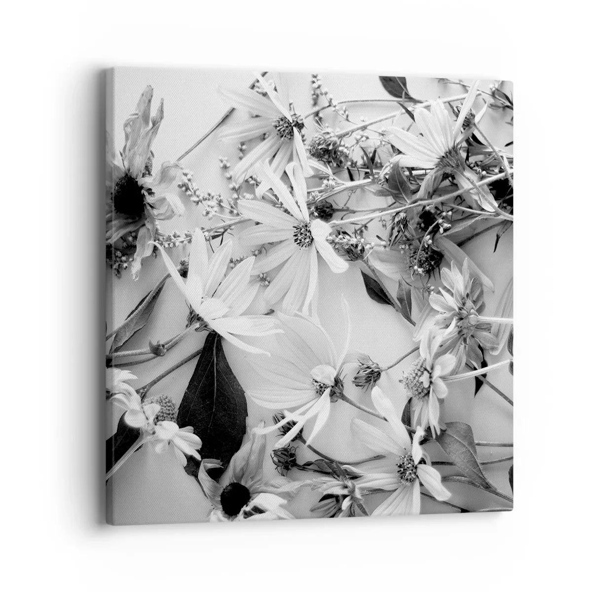 Quadro em tela - Não é um ramo de flores - 40x40 cm