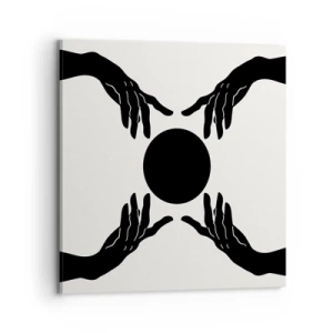 Quadro em tela - Sinal secreto - 70x70 cm