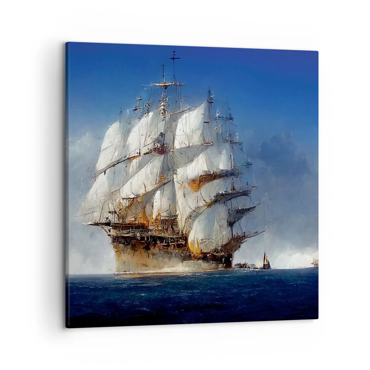 Quadro em tela - A grande glória! - 50x50 cm