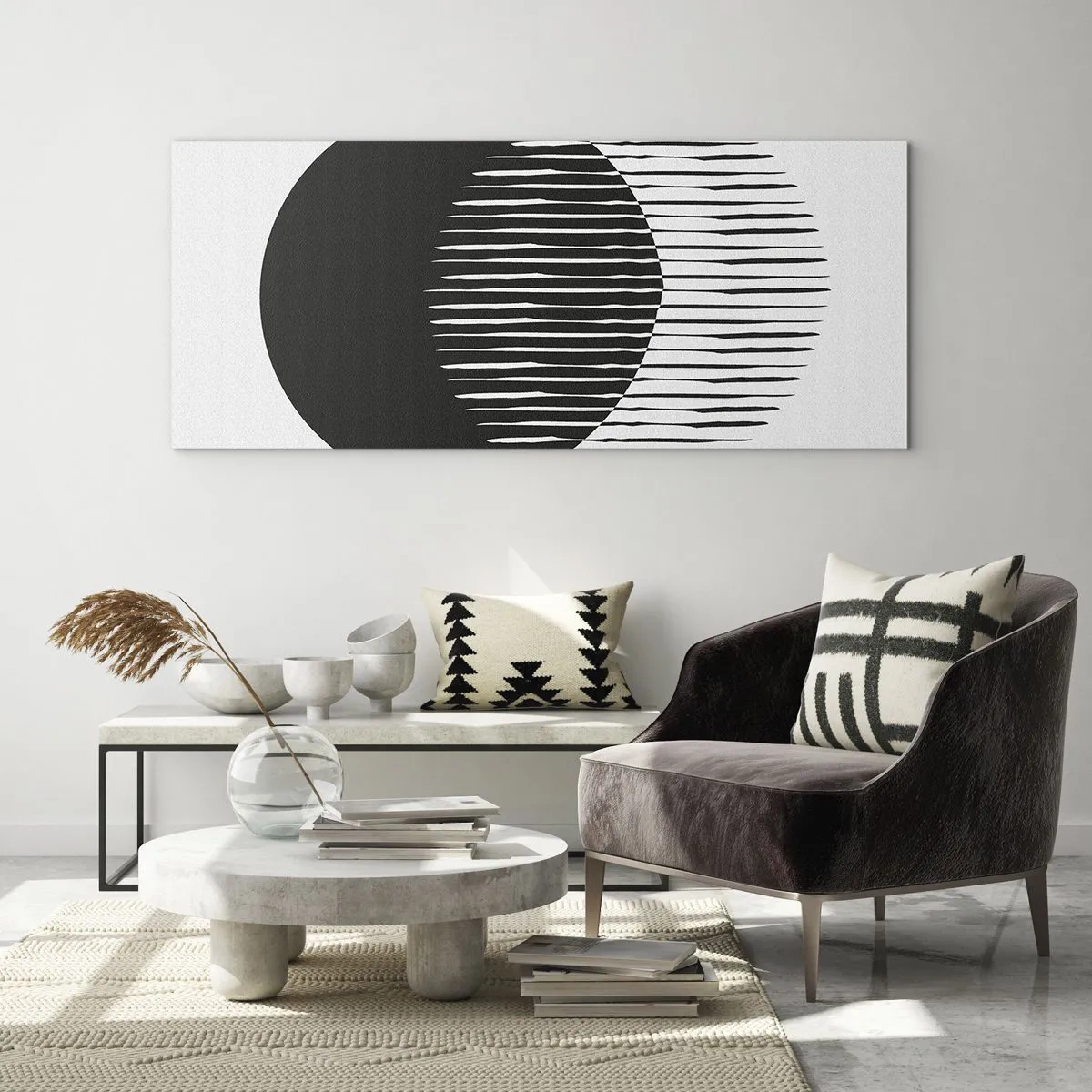 Quadro em vidro - Seu alter ego - 100x40 cm