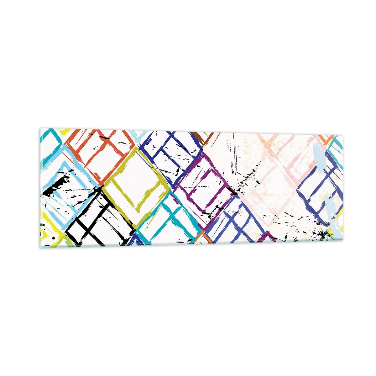 Quadro em vidro - Quartos para alugar - 90x30 cm