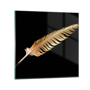 Quadro em vidro - É uma pena - 70x70 cm