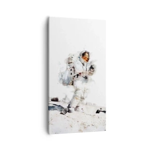 Quadro em tela - Enviado da Terra - 55x100 cm