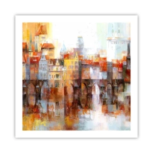 Pôster - Debaixo da ponte também é bonito - 60x60 cm