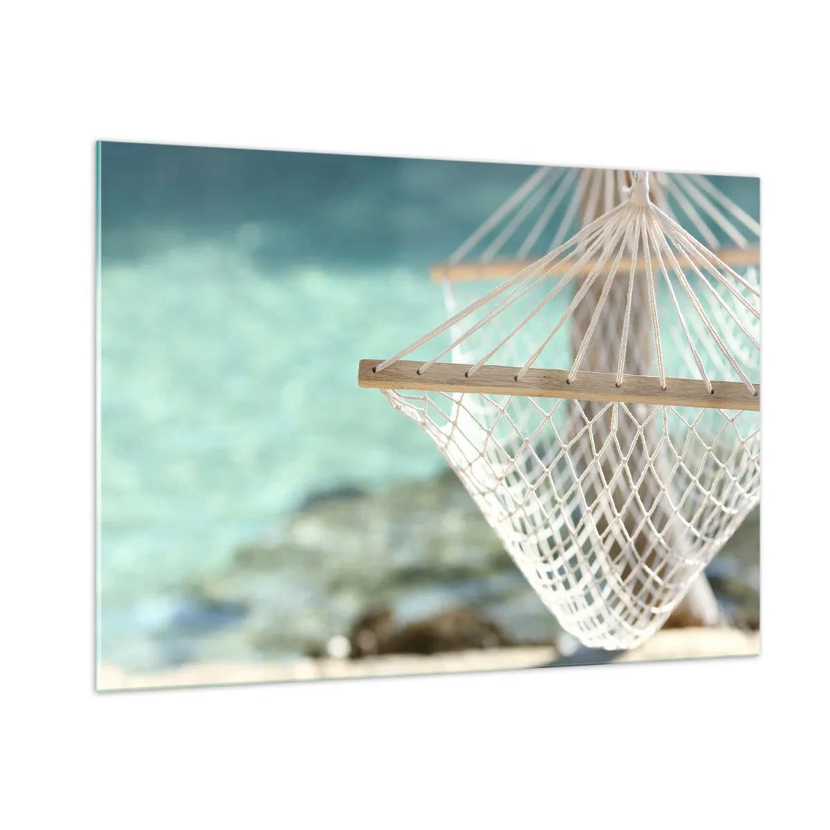 Quadro em vidro - Hora de relaxar - 100x70 cm