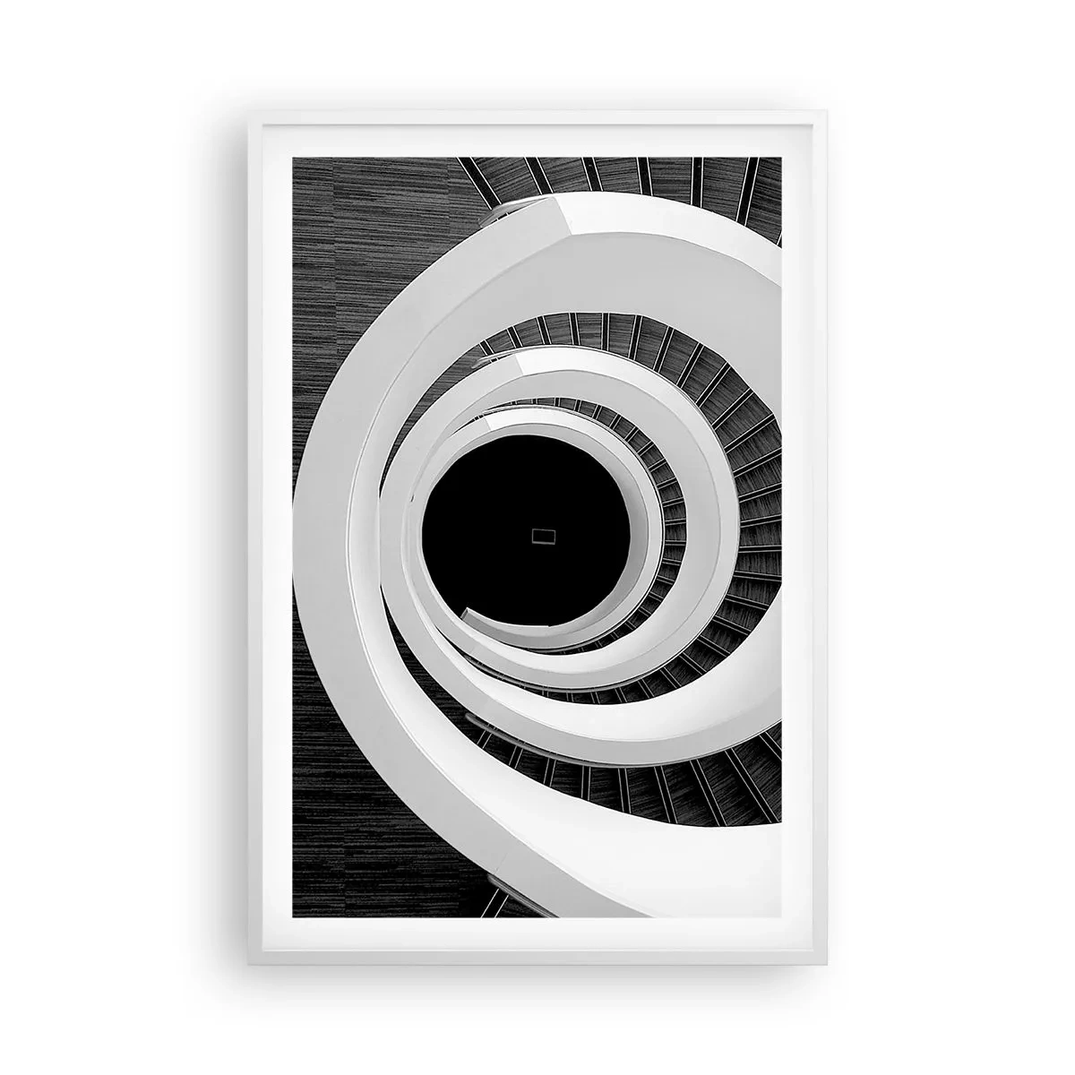 Pôster em moldura branca - Ao âmago - 61x91 cm