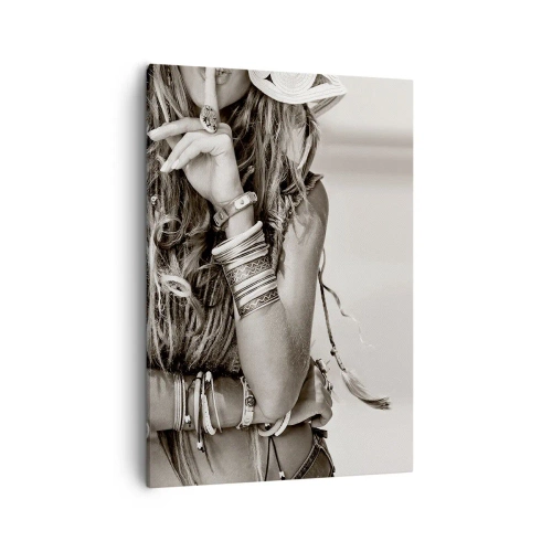 Quadro em tela - Como uma menina - 50x70 cm