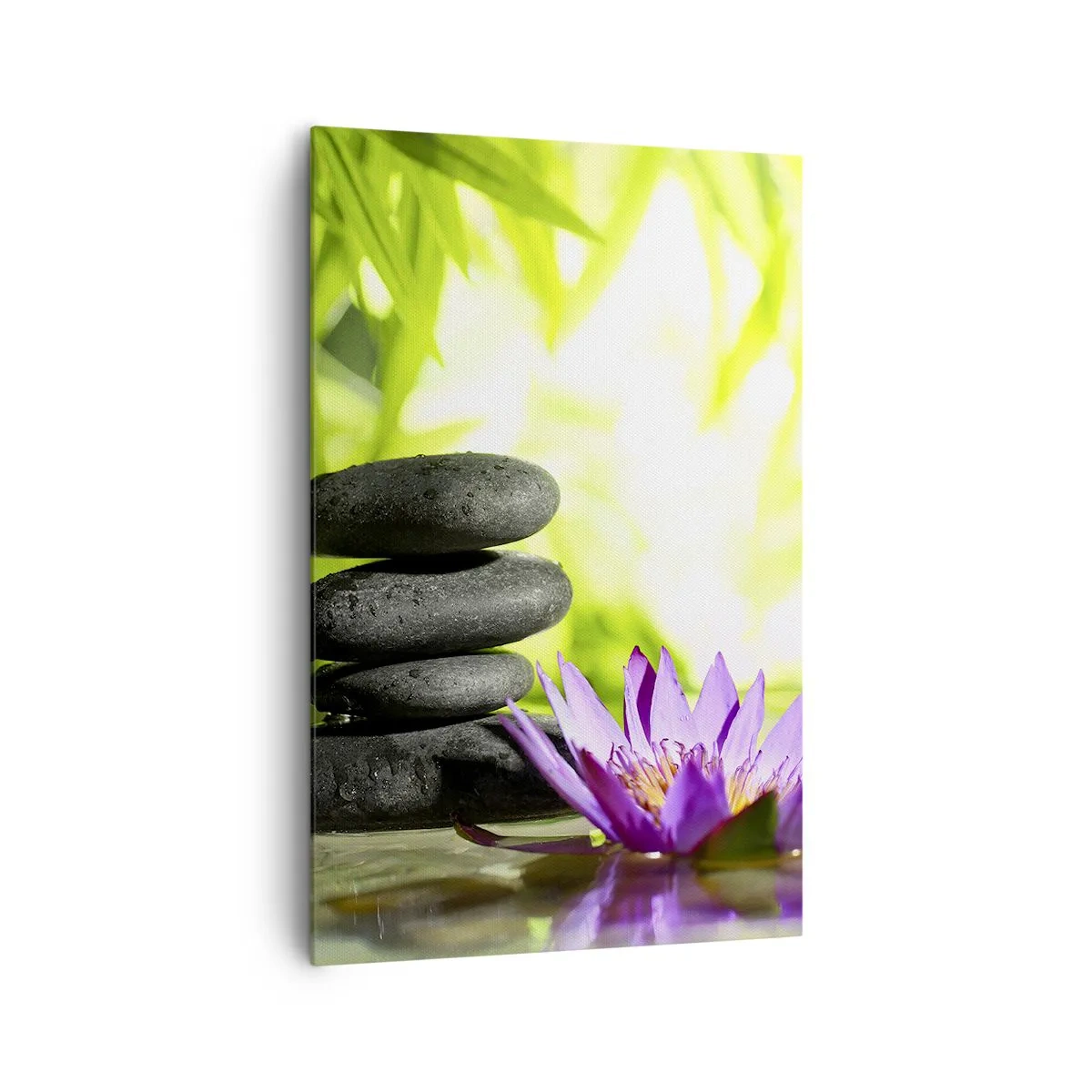 Quadro em tela - Em um arbusto de bambu - 80x120 cm