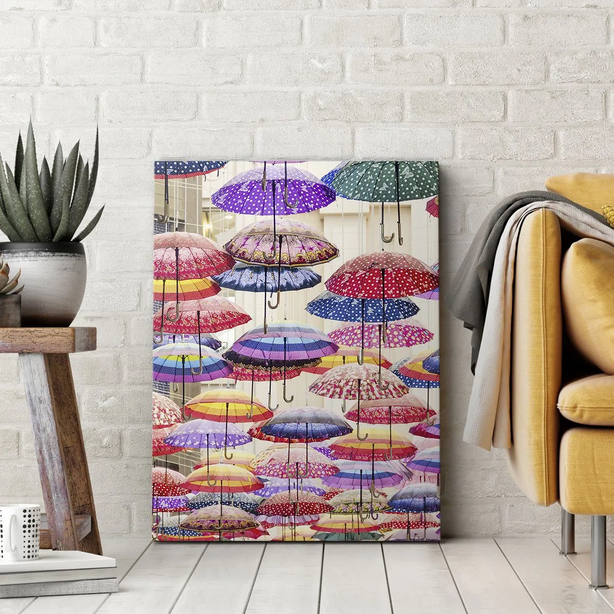 Quadro em tela - Prado urbano - 70x100 cm