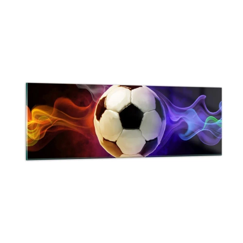 Quadro em vidro - O poder mágico do jogo - 90x30 cm