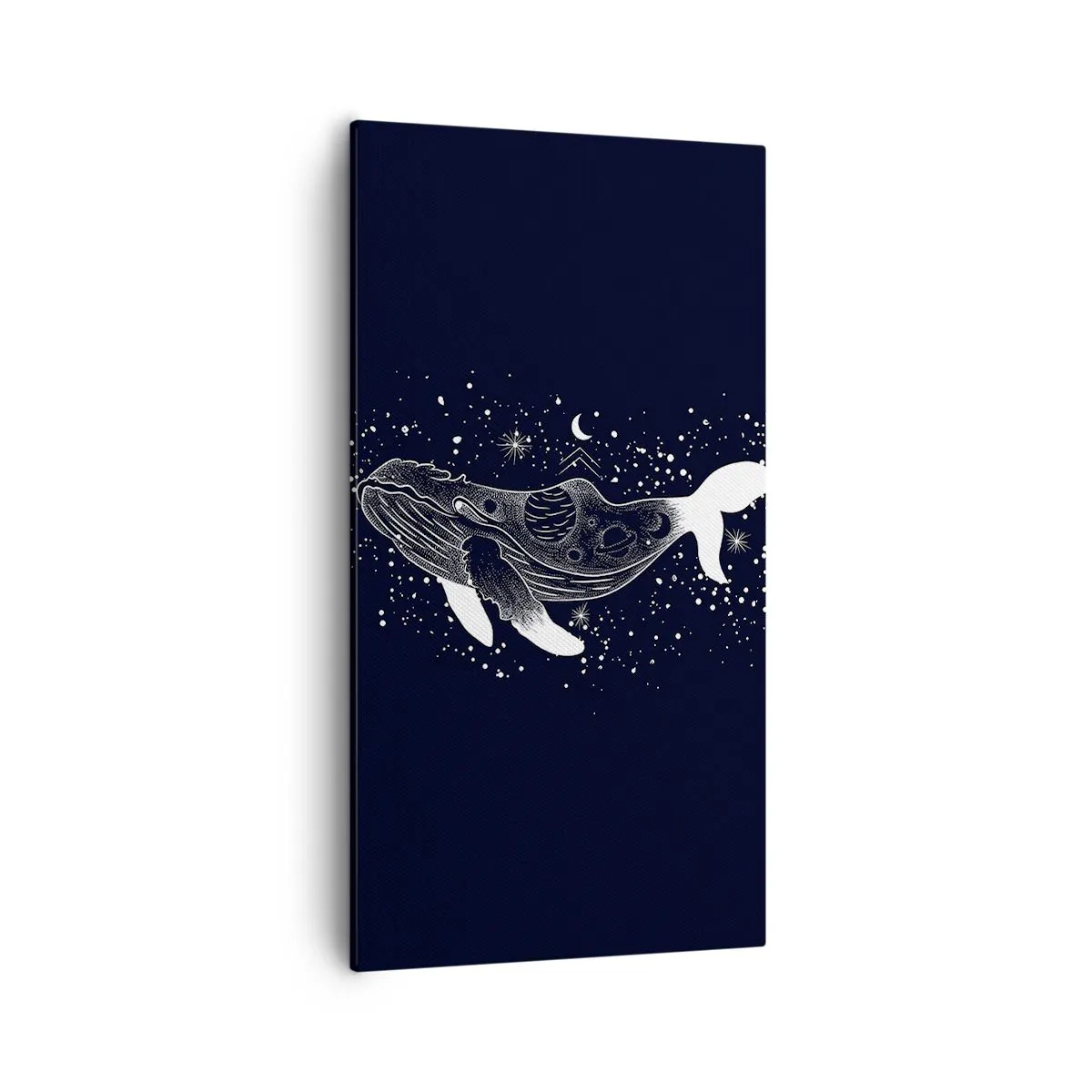 Quadro em tela - No oceano do universo - 55x100 cm