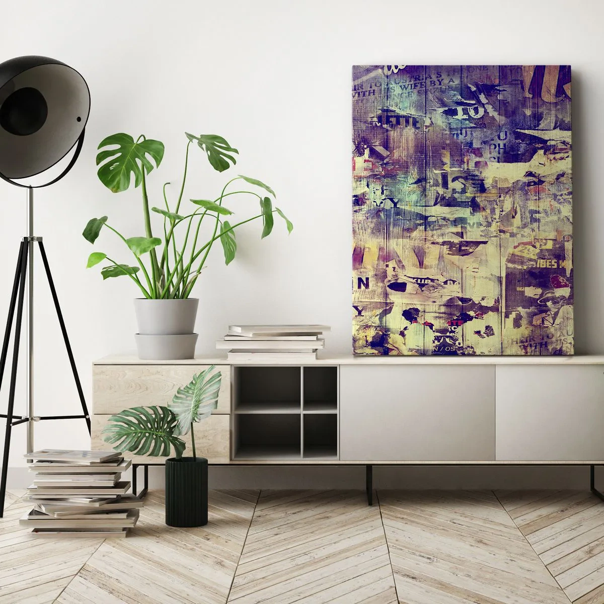 Quadro em tela - E isso é tudo o que resta - 50x70 cm