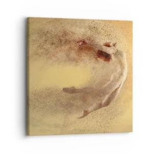 Quadro em tela - Na exultação da dança - 30x30 cm