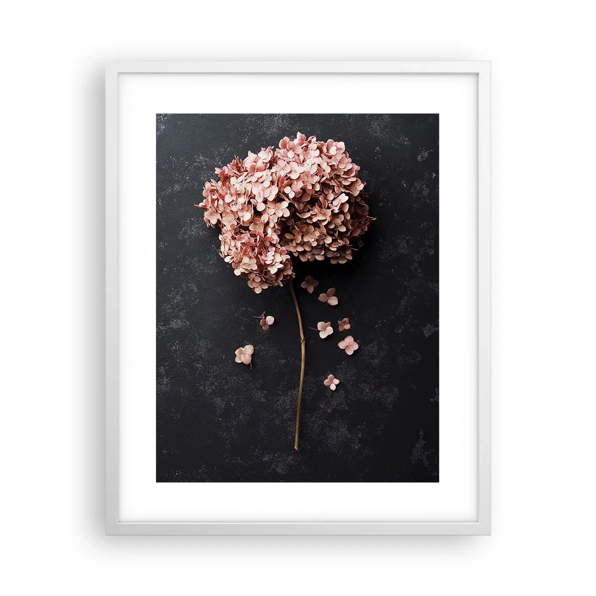 Pôster em moldura branca - Um sinal verdadeiramente romântico - 40x50 cm