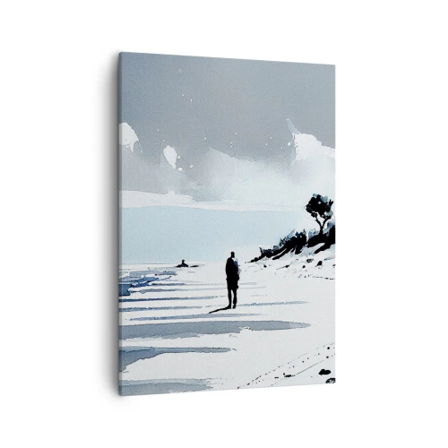Quadro em tela - Sozinho - 50x70 cm