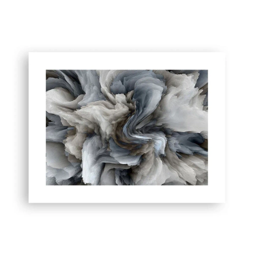 Pôster - Pedra e flor - 40x30 cm