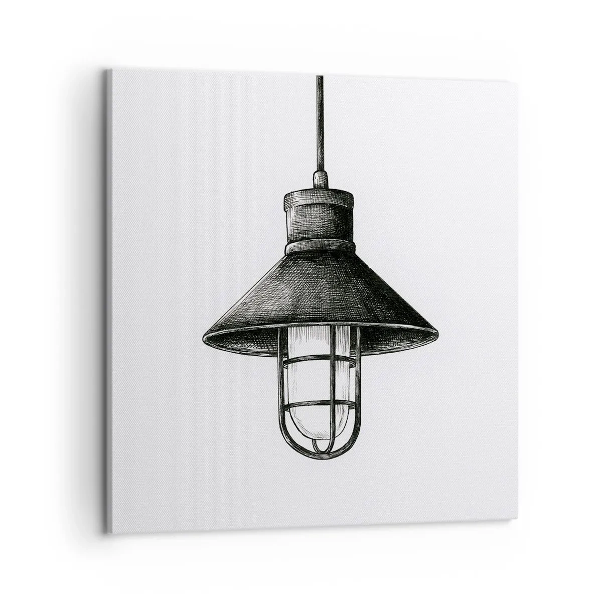 Quadro em tela - Como antigamente… - 50x50 cm