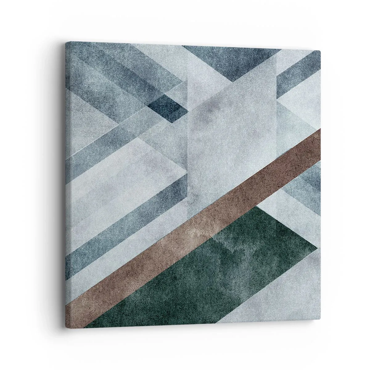 Quadro em tela - Elegância sofisticada da geometria - 30x30 cm