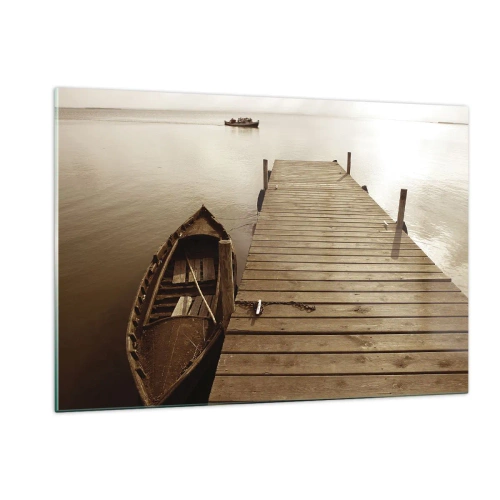 Quadro em vidro - Paz de espírito - 120x80 cm