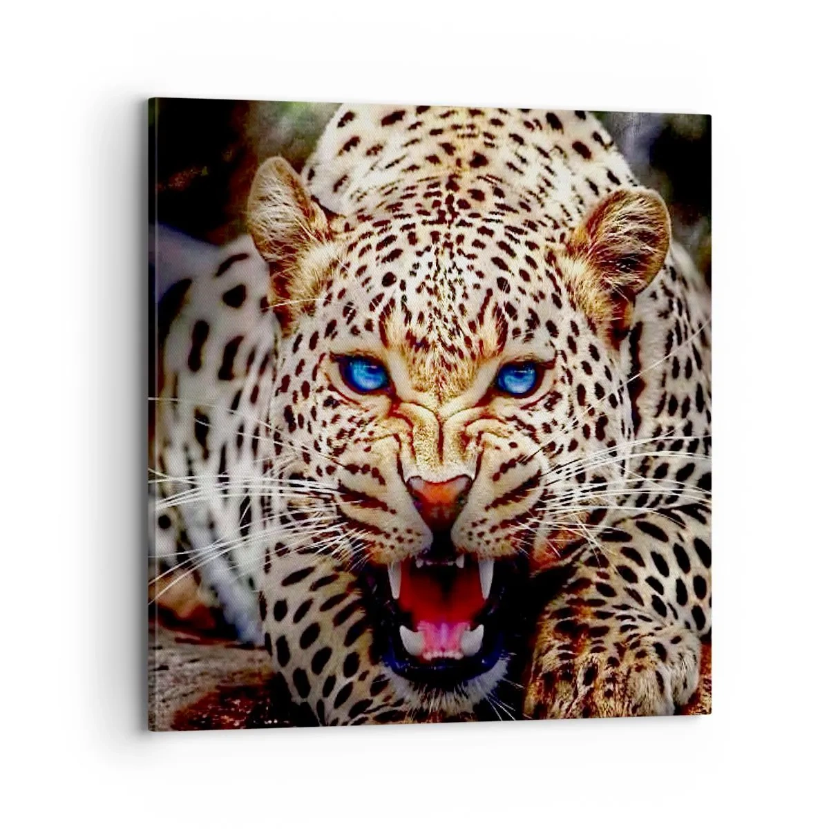 Quadro em tela - A raiva não afeta a beleza - 70x70 cm