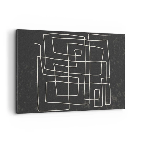 Quadro em tela - Não é tão simples - 100x70 cm