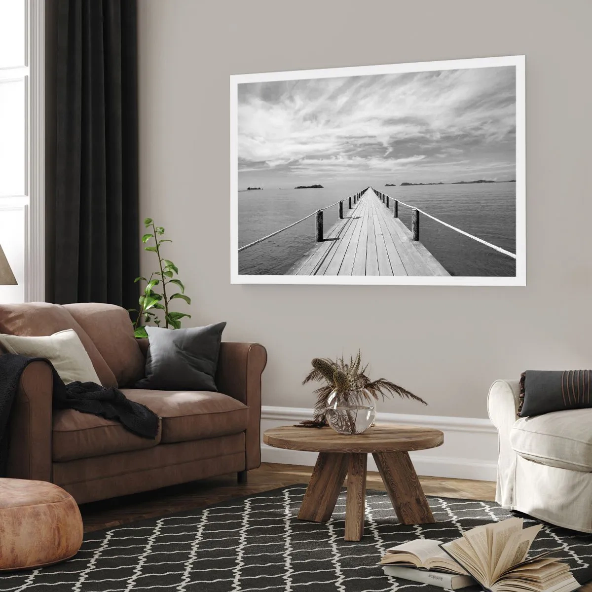 Pôster - Talvez uma viagem... - 91x61 cm