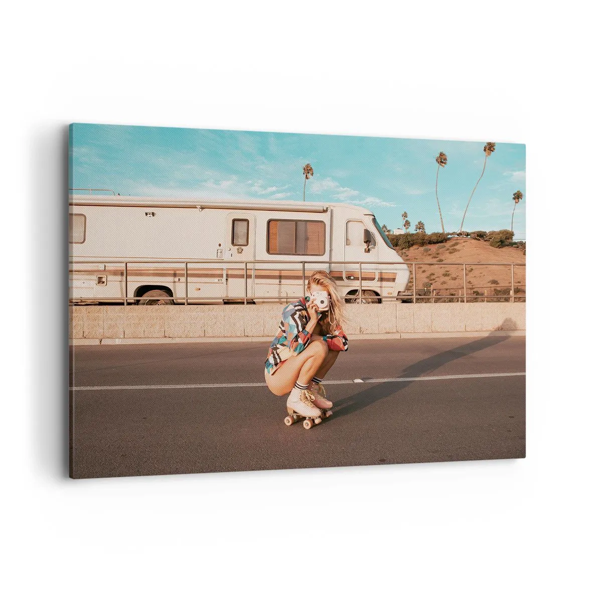 Quadro em tela - Sorria, por favor! - 100x70 cm