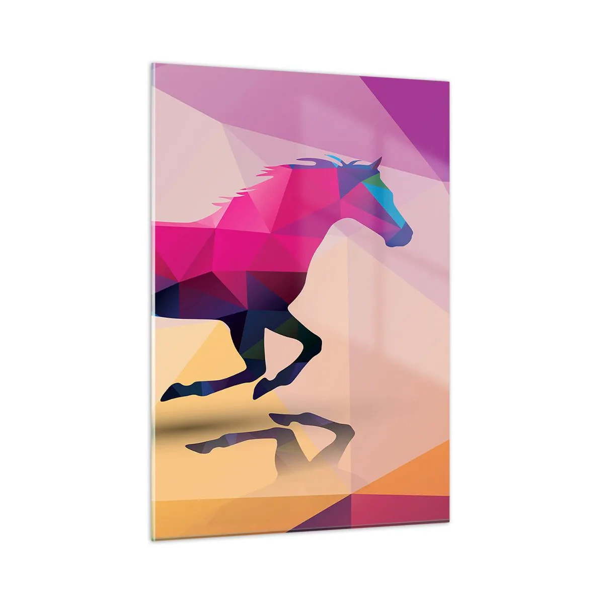 Quadro em vidro - O cubismo ainda vive - 50x70 cm