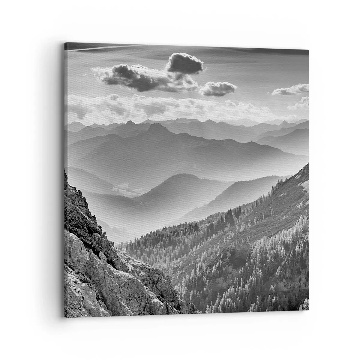 Quadro em tela - Até ao horizonte - 70x70 cm