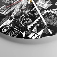 Mostrador com traços